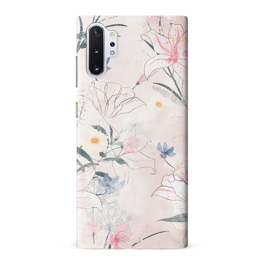 Samsung Galaxy Note 10 Pro Tropical Arts Phone Case in Pink