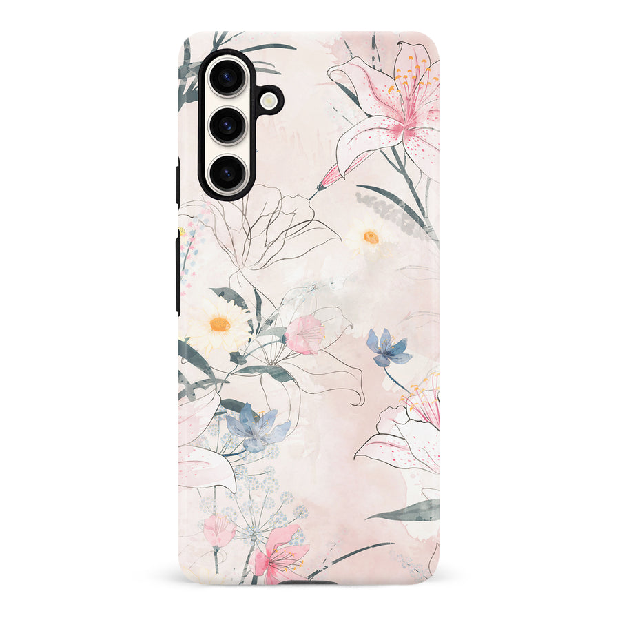 Samsung S23 FE Floral Blush Phone Case