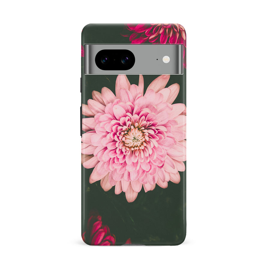 Google Pixel 8A Dahlia Phone Case in Black