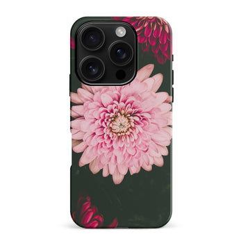 iPhone 16 Pro Max Dahlia Phone Case in Black