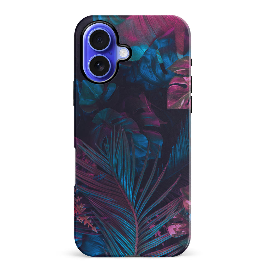 iPhone 16 Plus Tropical Arts Phone Case in Prism