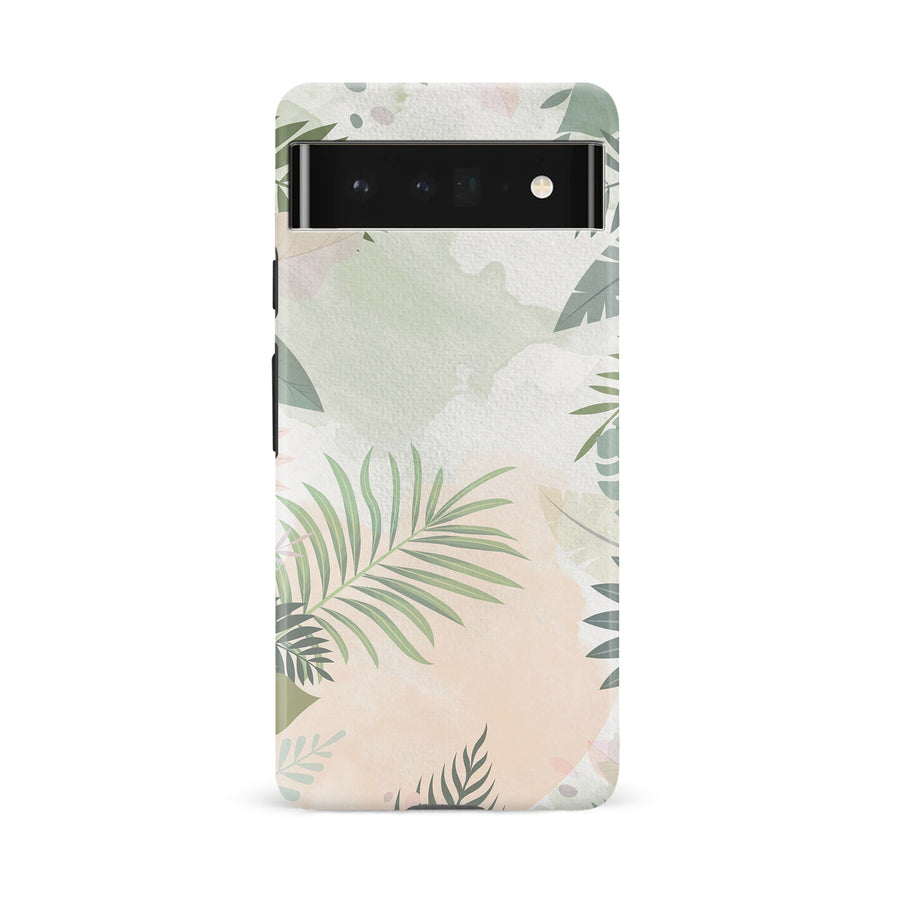Google Pixel 4 XL Tropical Arts Phone Case in Green