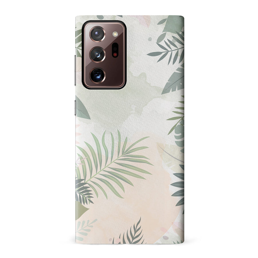 Samsung Galaxy Note 20 Ultra Tropical Arts Phone Case in Green
