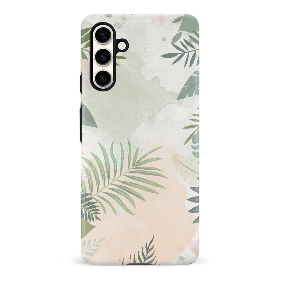 Samsung S23 FE Tropical Hues Floral Phone Case