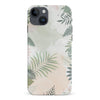 iPhone 15 Plus Tropical Arts Phone Case in Green