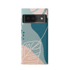 Google Pixel 6 Tropical Arts Phone Case in Blue