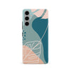 Samsung Galaxy S24 Tropical Arts Phone Case in Blue
