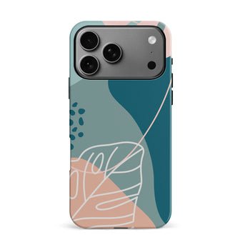 iPhone 17 Pro Max Tropical Graphics Floral Phone Case