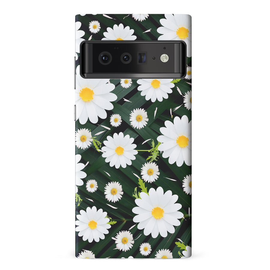 Google Pixel 6 Pro Chamomile Phone Case in Green
