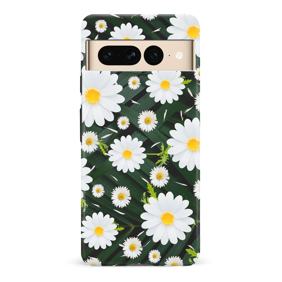 Google Pixel 7 Pro Chamomile Phone Case in Green