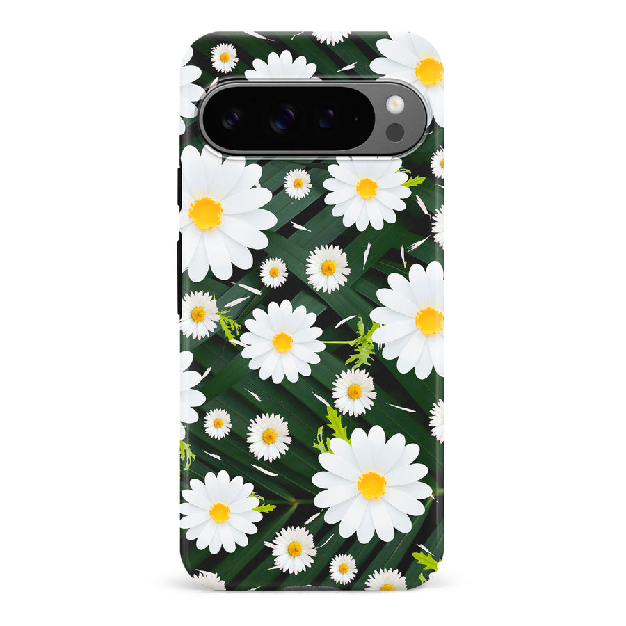 Google Pixel 9 Pro Chamomile Phone Case in Green