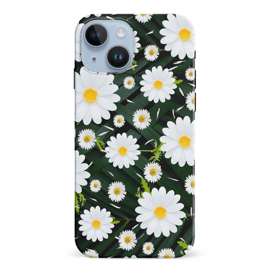 iPhone 15 Chamomile Phone Case in Green