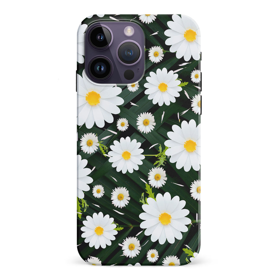 iPhone 15 Pro Chamomile Phone Case in Green