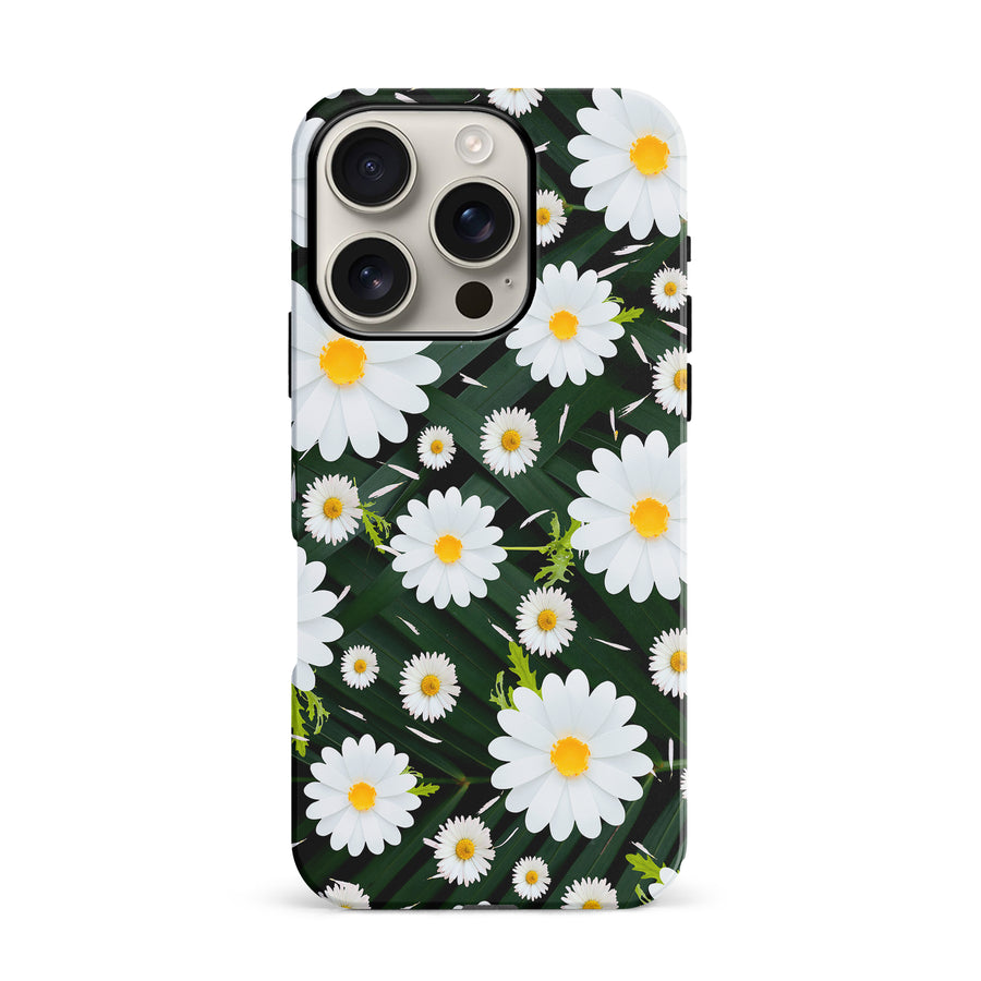 iPhone 16 Pro Chamomile Phone Case in Green