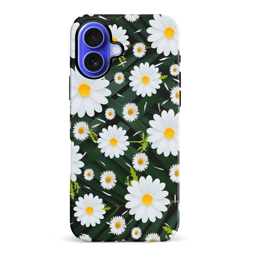 iPhone 16 Plus Chamomile Phone Case in Green