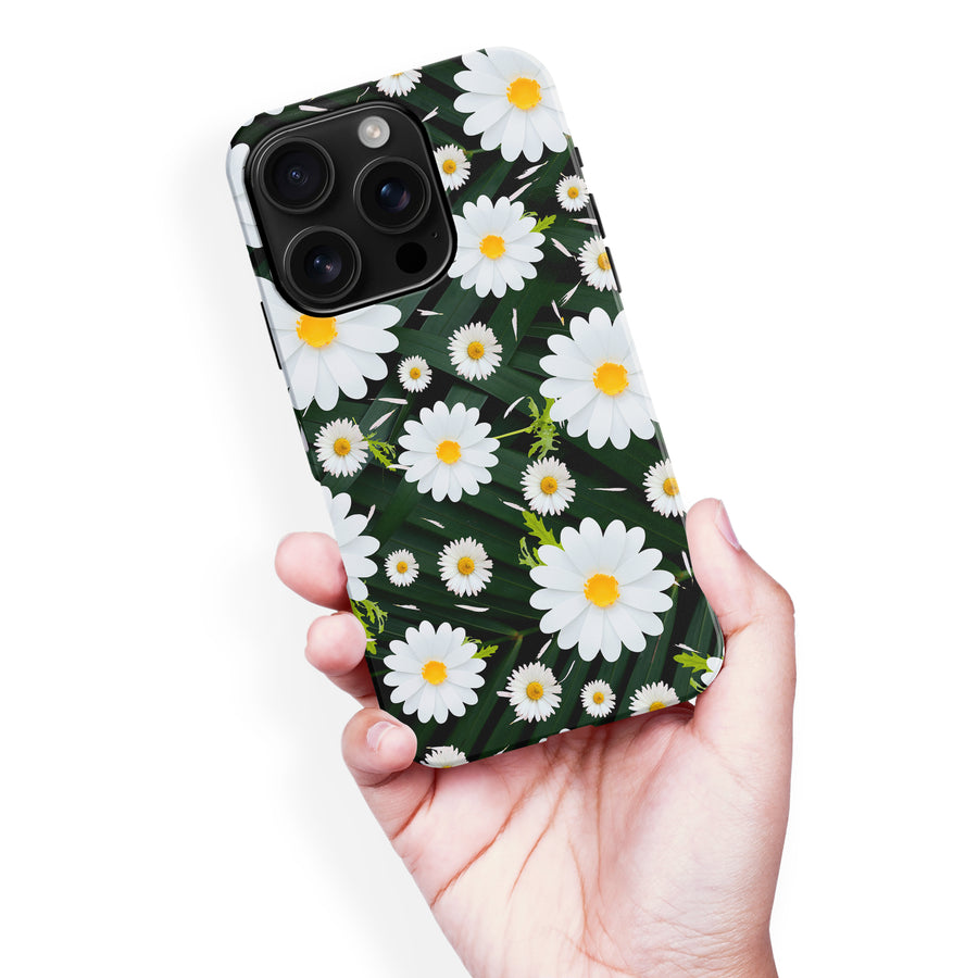 iPhone 16 Pro Max Chamomile Phone Case in Green