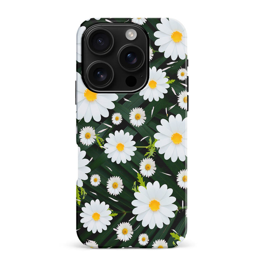 iPhone 16 Pro Max Chamomile Phone Case in Green