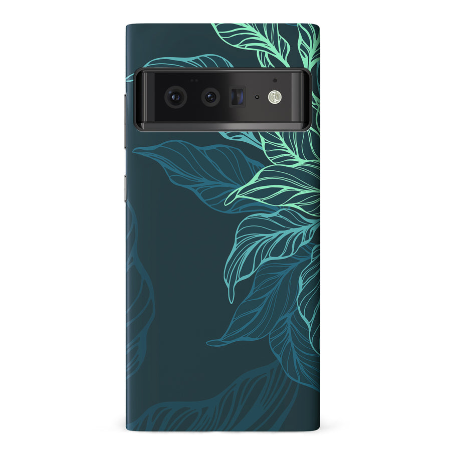 Google Pixel 6 Pro Tropical Phone Case in Green