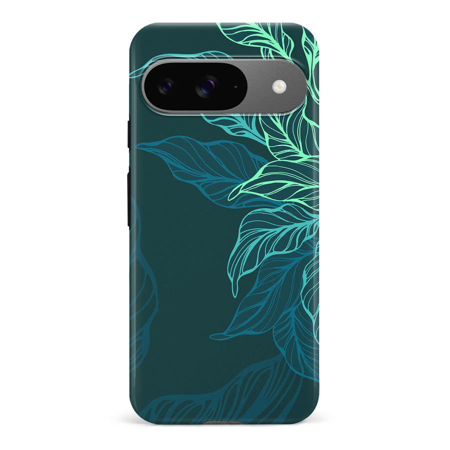 Google Pixel 9 Tropical Phone Case in Green