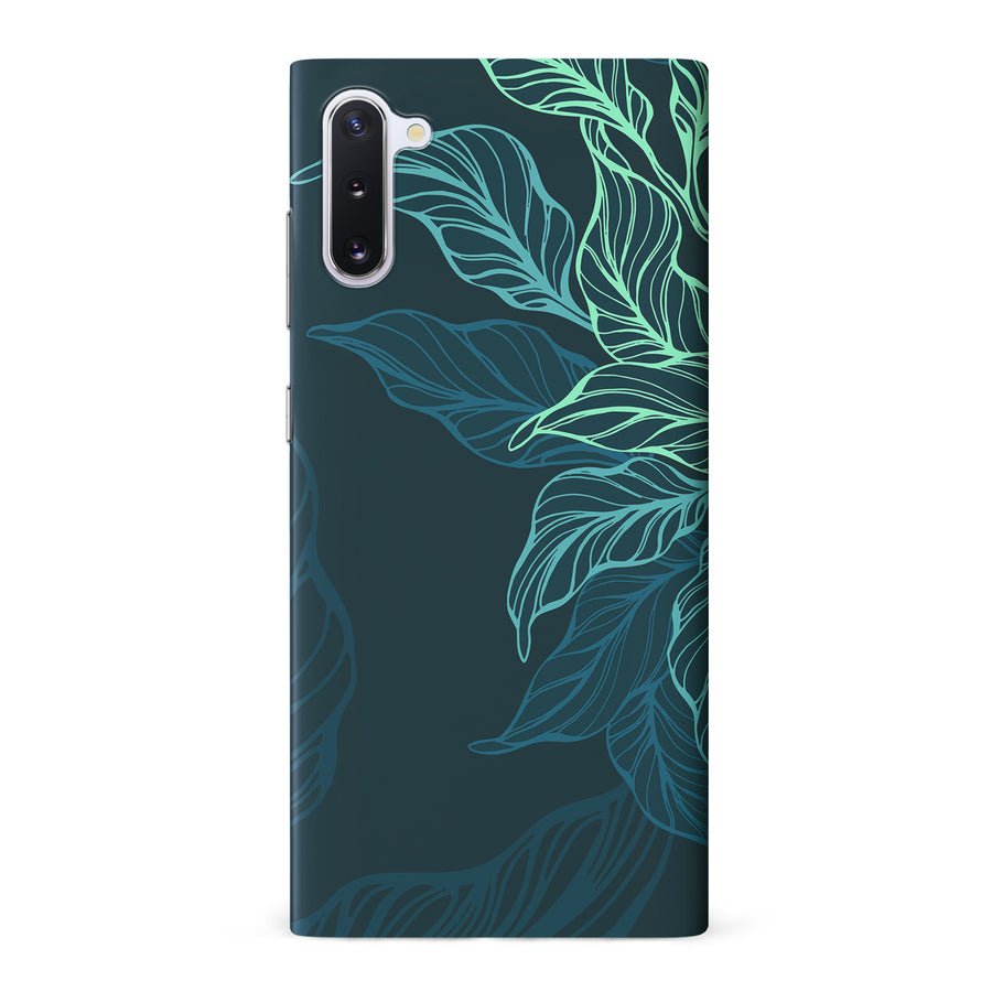 Samsung Galaxy Note 10 Tropical Phone Case in Green