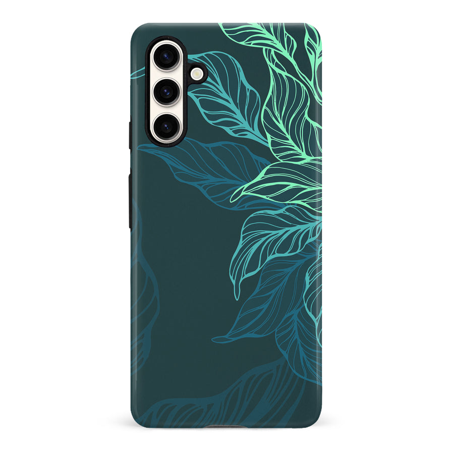 Samsung Galaxy S23 FE Tropical Phone Case in Green