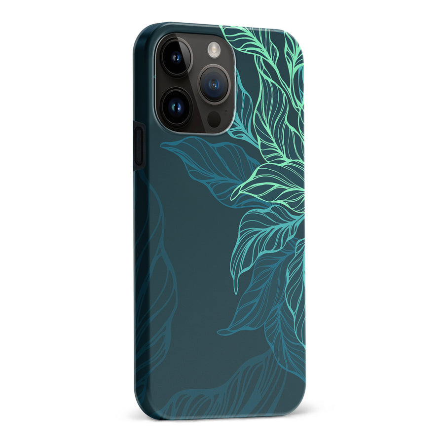 iPhone 15 Pro Max Tropical Phone Case in Green