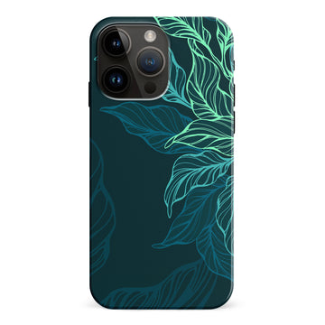 iPhone 15 Pro Max Tropical Phone Case in Green