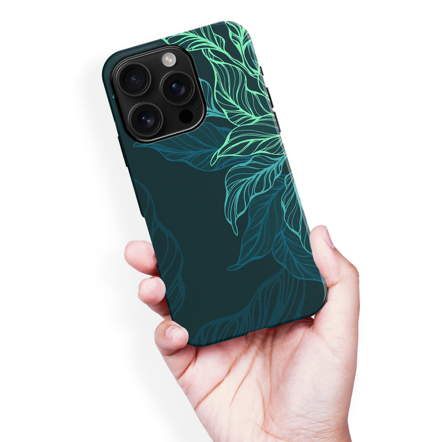 iPhone 16 Pro Max Tropical Phone Case in Green