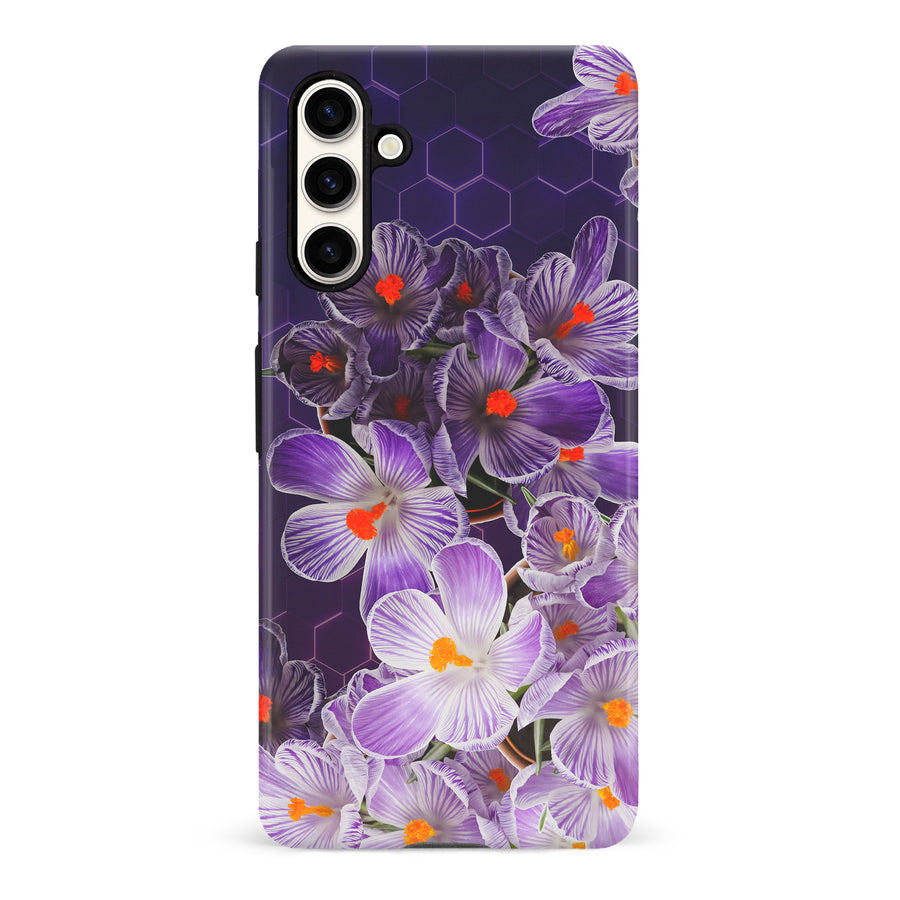 Samsung S23 FE Crocus Phone Case in Purple