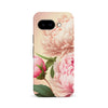 Pink Peonies Floral Phone Case