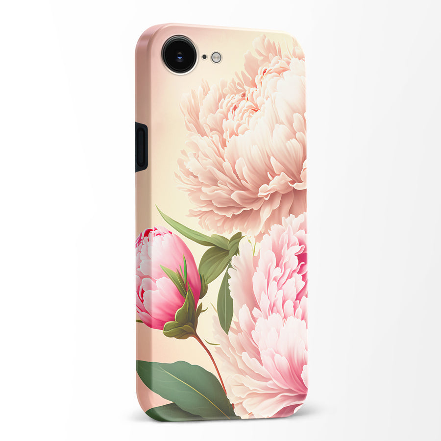 Pink Peonies Floral Phone Case