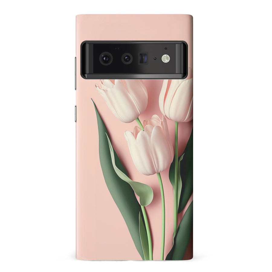 Google Pixel 6 Pro Floral Phone Case in Pink