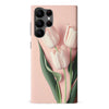Samsung Galaxy S22 Ultra Floral Phone Case in Pink