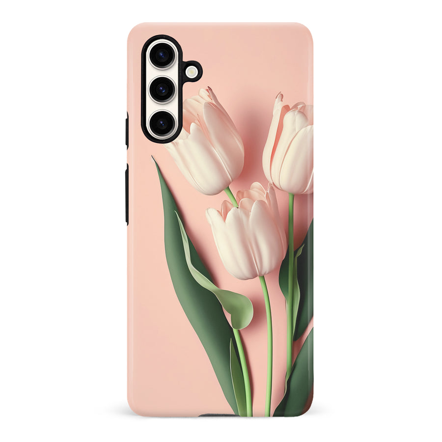 Samsung Galaxy S23 FE Floral Phone Case in Pink