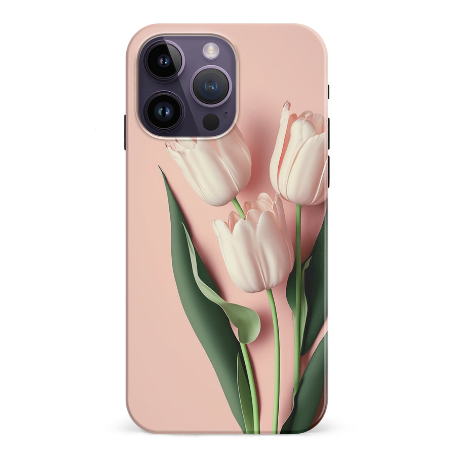 iPhone 15 Pro Floral Phone Case in Pink