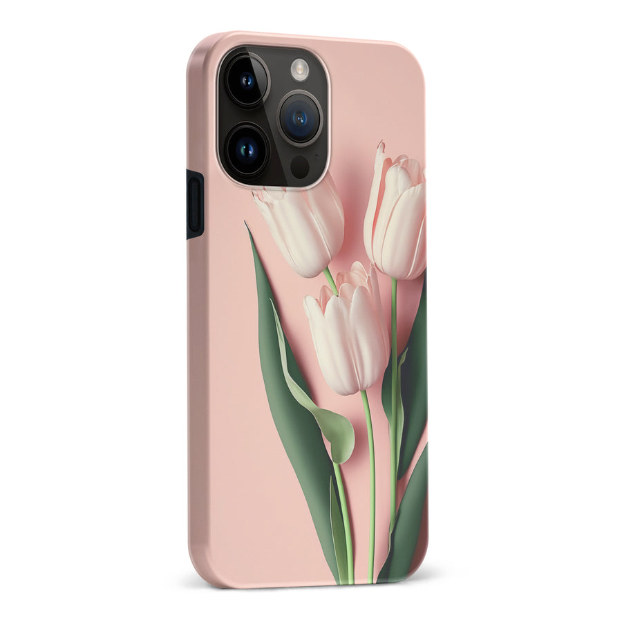 iPhone 15 Pro Max Floral Phone Case in Pink