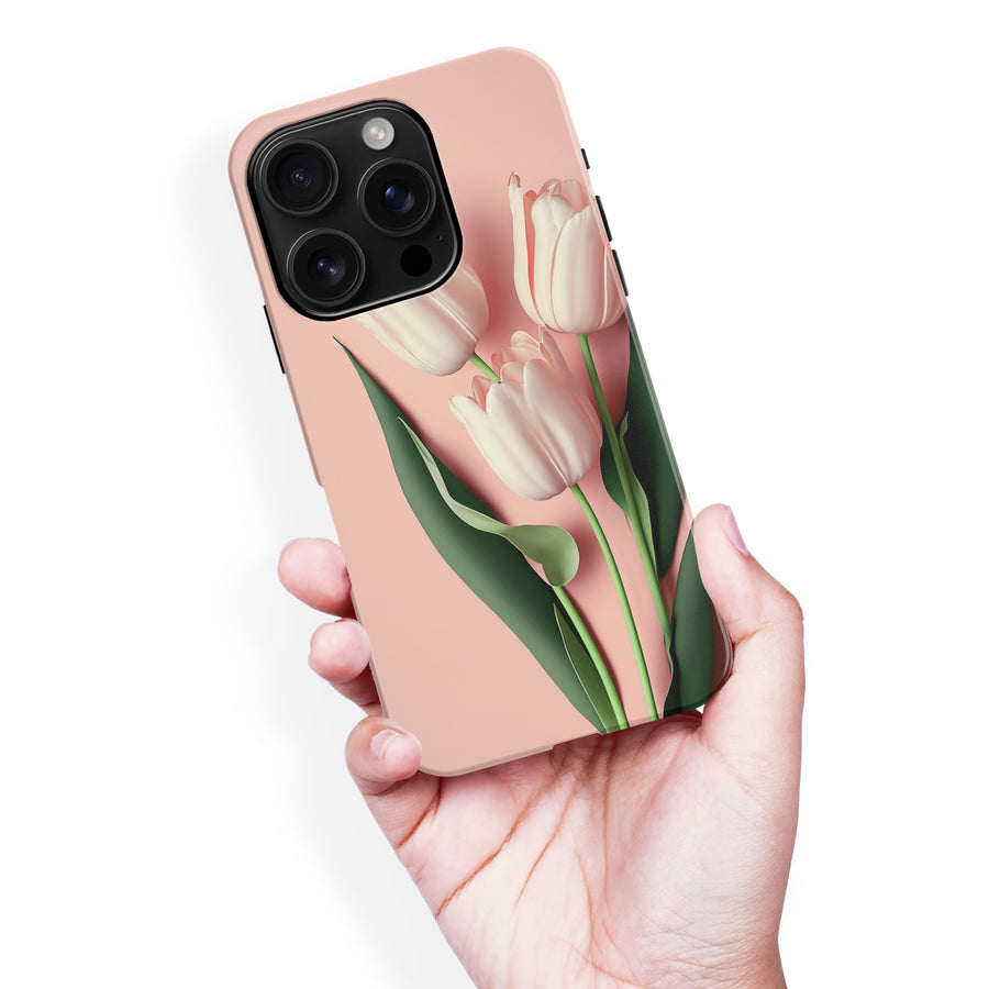 iPhone 16 Pro Max Floral Phone Case in Pink