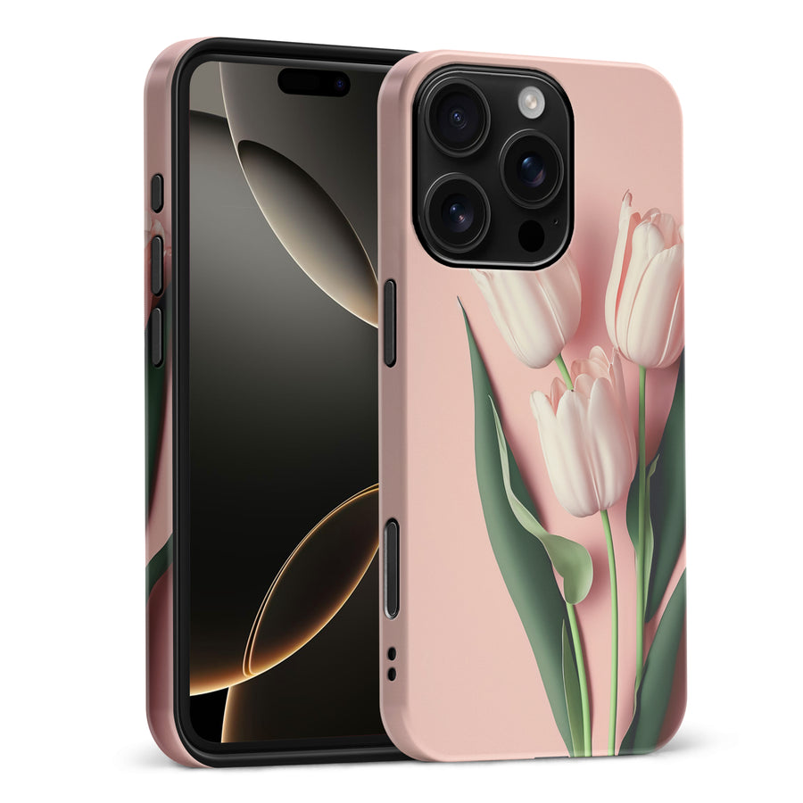 iPhone 16 Pro Max Floral Phone Case in Pink