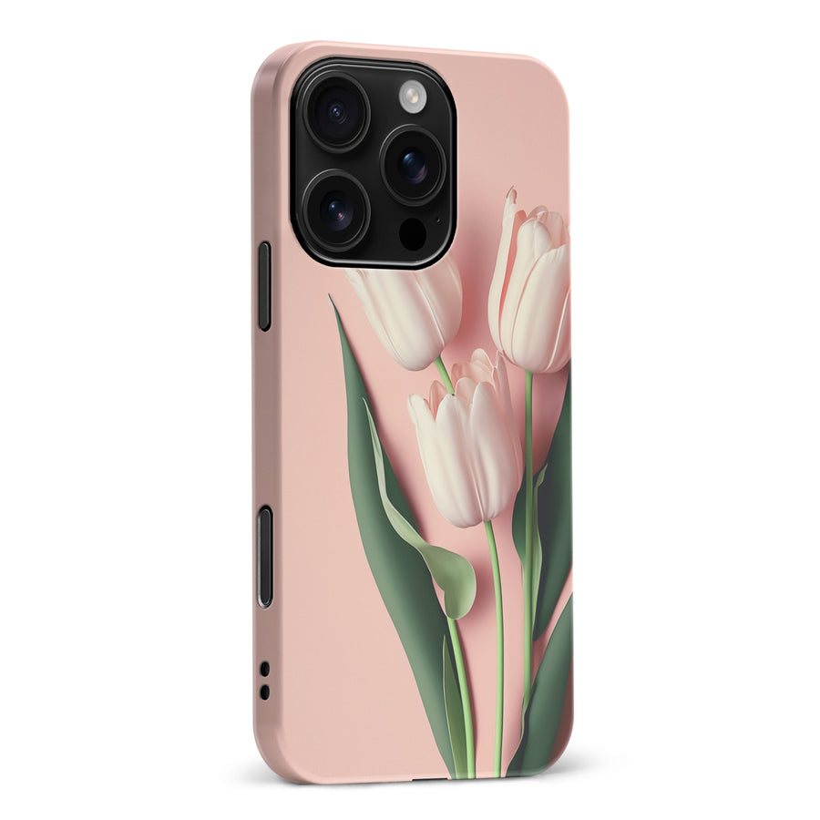 iPhone 16 Pro Max Floral Phone Case in Pink