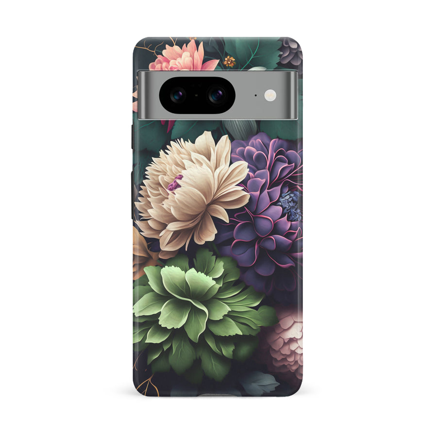 Google Pixel 8 Carnation Phone Case in Black