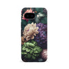 Carnation Black Floral Phone Case