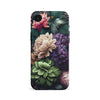Carnation Black Floral Phone Case