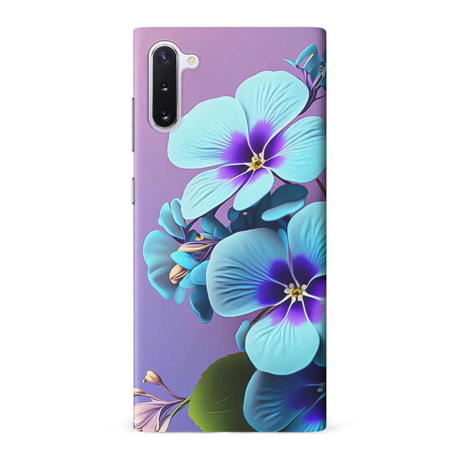 Samsung Galaxy Note 10 Pansy Floral Phone Case