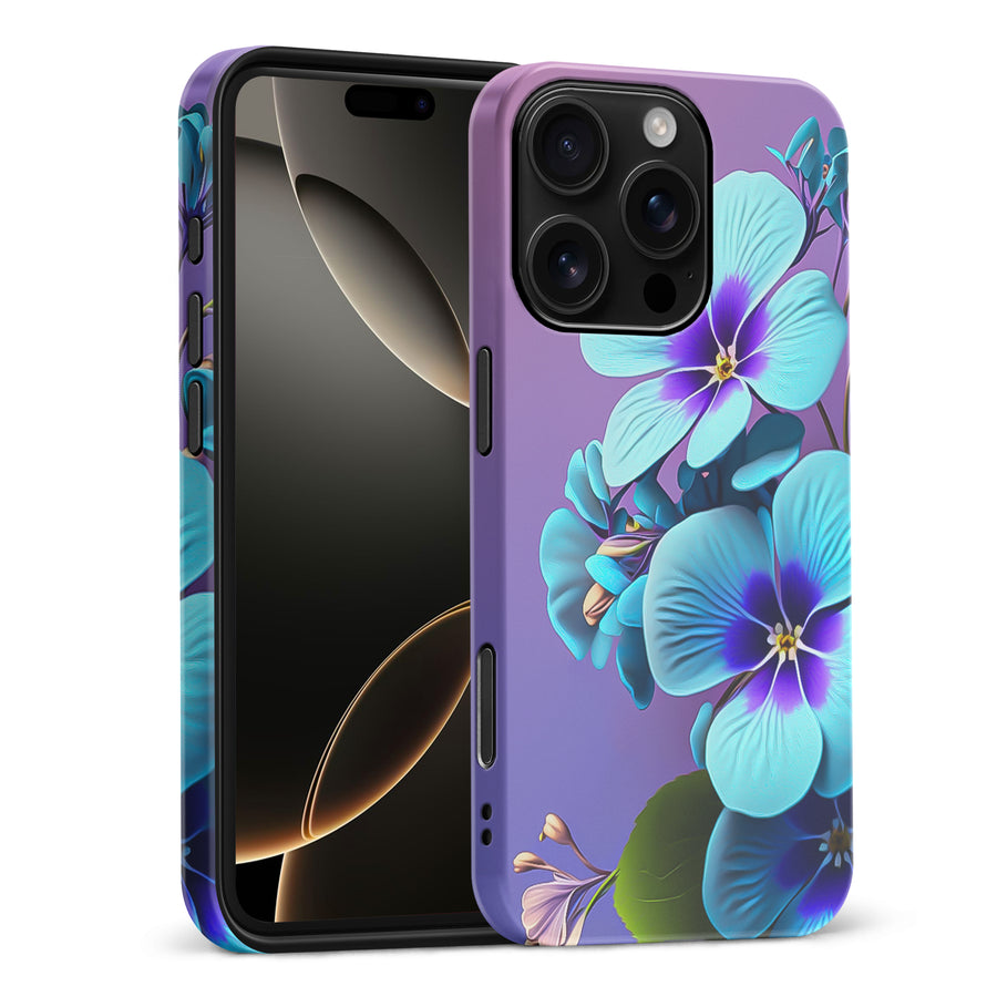 iPhone 16 Pro Max Pansy Floral Phone Case