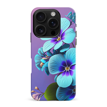 iPhone 16 Pro Max Pansy Floral Phone Case