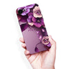 Purple Haze Hibiscus Floral Phone Case