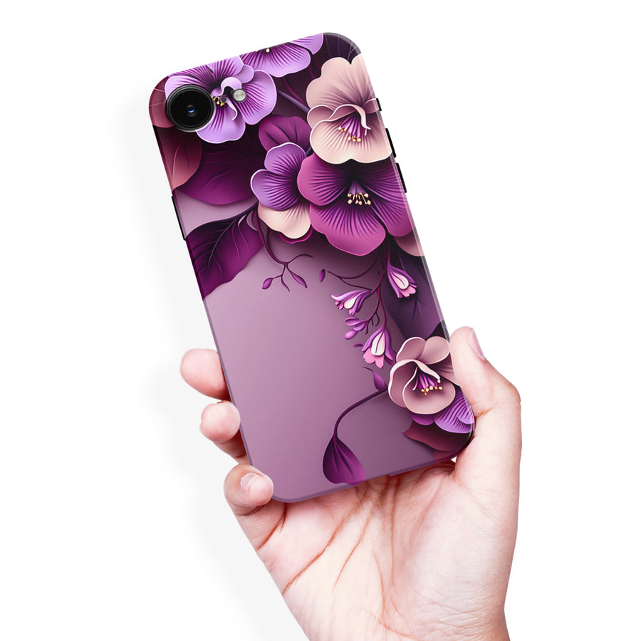Purple Haze Hibiscus Floral Phone Case