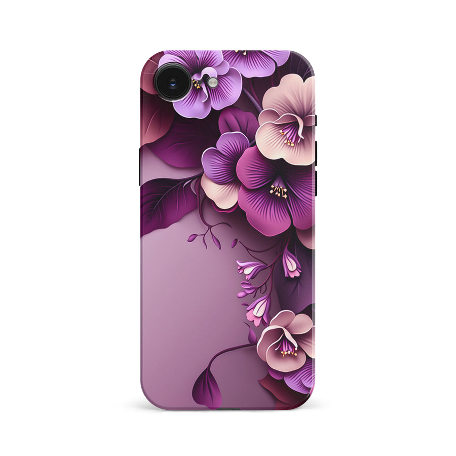 Purple Haze Hibiscus Floral Phone Case