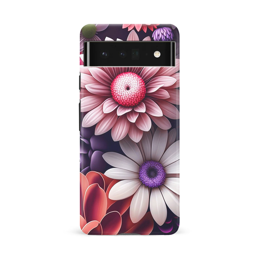 Google Pixel 6 Pro Daisy Phone Case in Purple