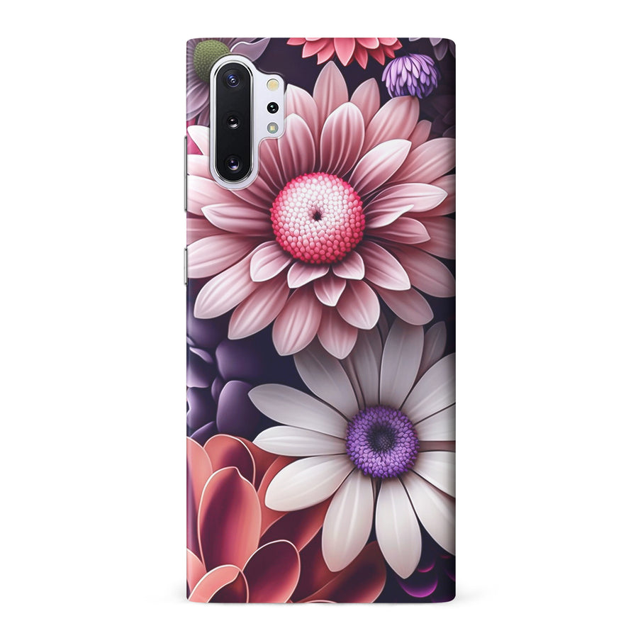 Samsung Galaxy Note 10 Plus Daisy Phone Case in Purple
